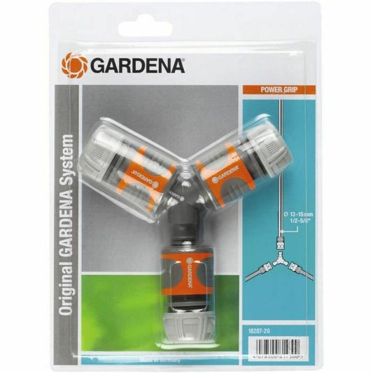 Connettore Gardena 18287-20 Triplo Sistema di irrigazione Ø 15 mm
