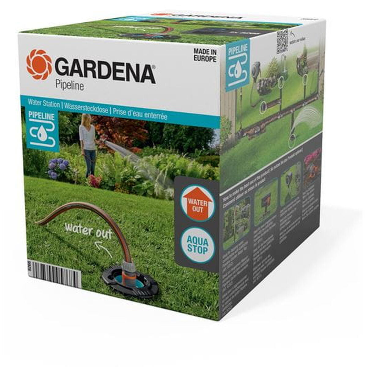 Connettore tubo Gardena 8266-20 3/4"