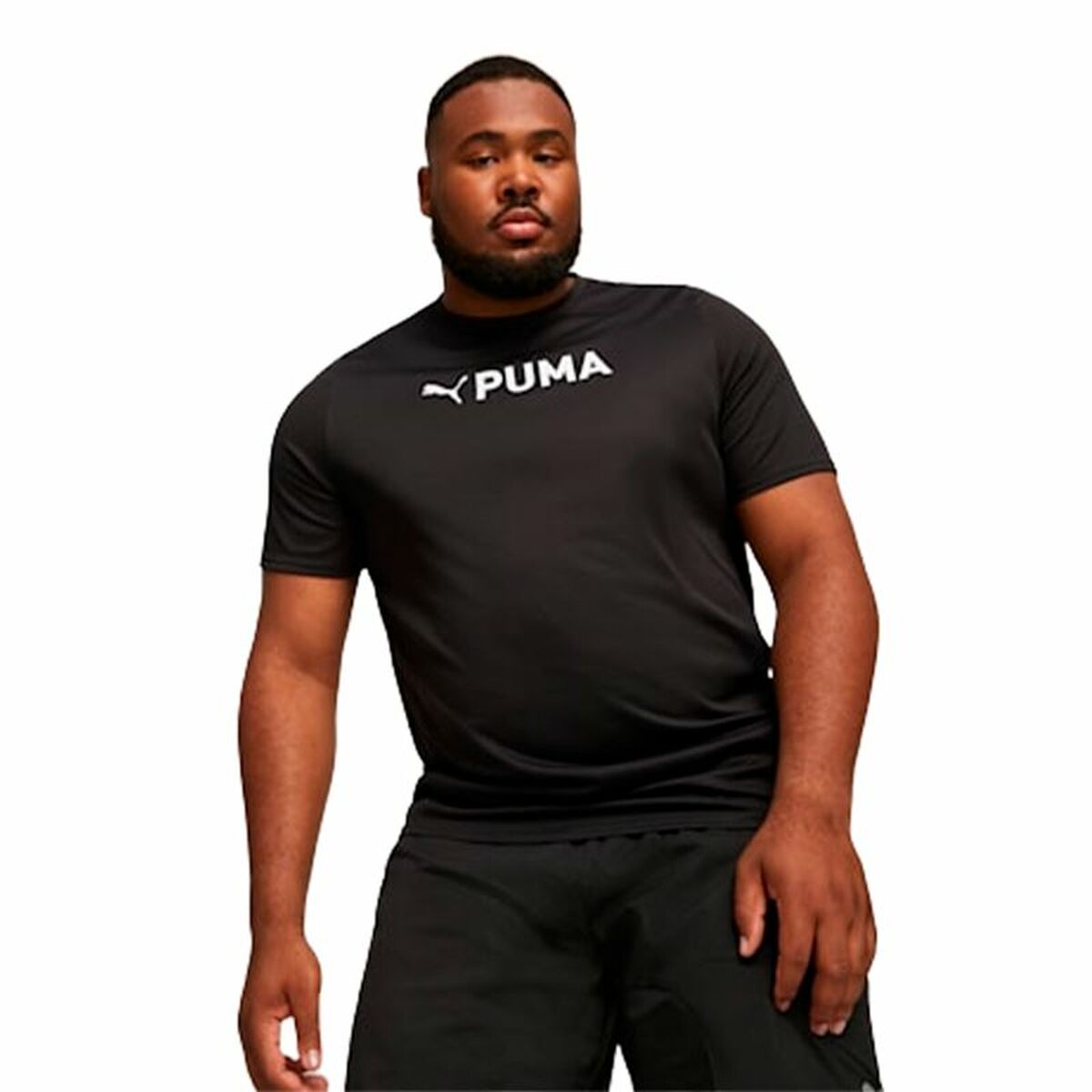 Maglia a Maniche Corte Uomo Puma Fit Ultrabreath Nero