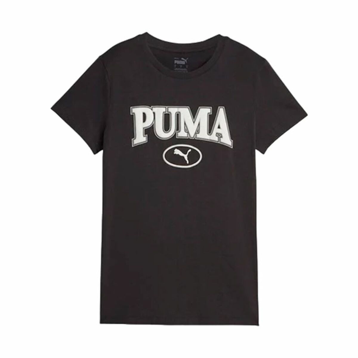 Maglia a Maniche Corte Donna Puma Squad Graphicc Nero