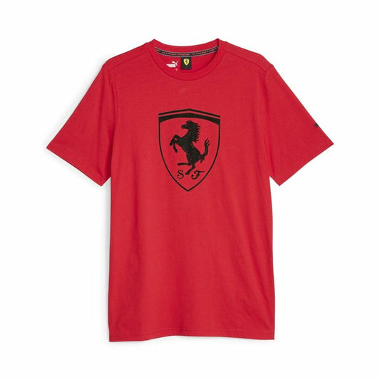 Maglia a Maniche Corte Uomo Puma Ferrari Race Tonal B Rosso