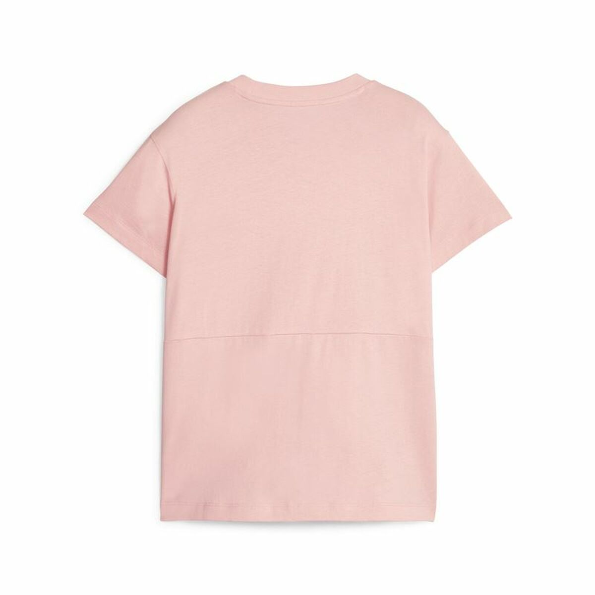 Maglia a Maniche Corte per Bambini Puma Power Colorblock Salmone