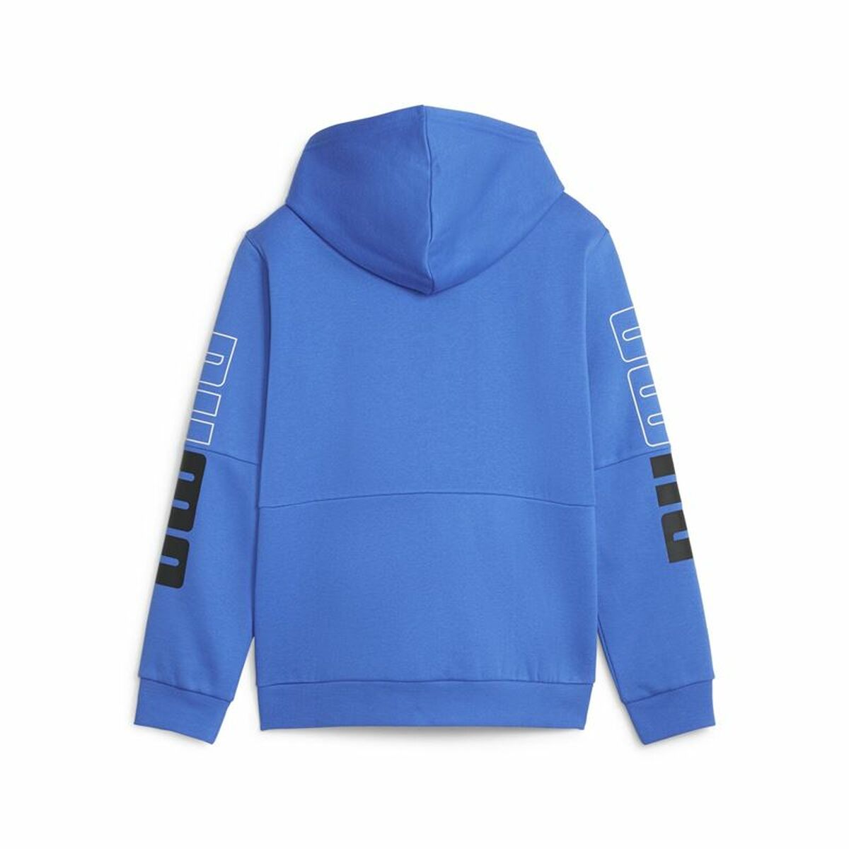 Felpa per Bambini Puma Power Colorblock Azzurro