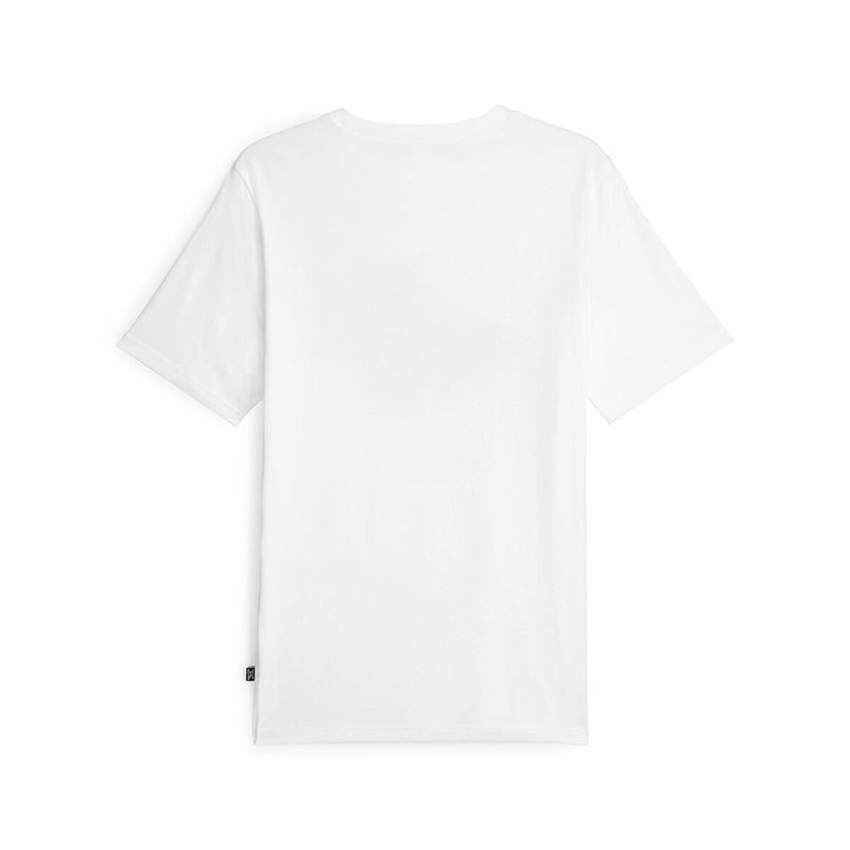 Maglia a Maniche Corte Uomo Puma Graphiccs No. 1 Logo Bianco