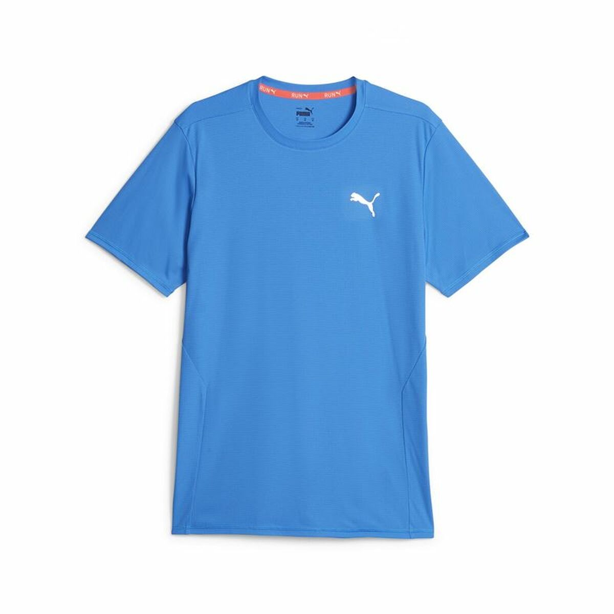 Maglia a Maniche Corte Uomo Puma Run Favorite Ss Blu cielo