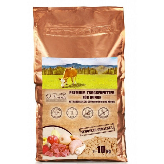 Io penso O'canis Premium Carne di vitello Adulto Zucca Patata dolce 10 kg