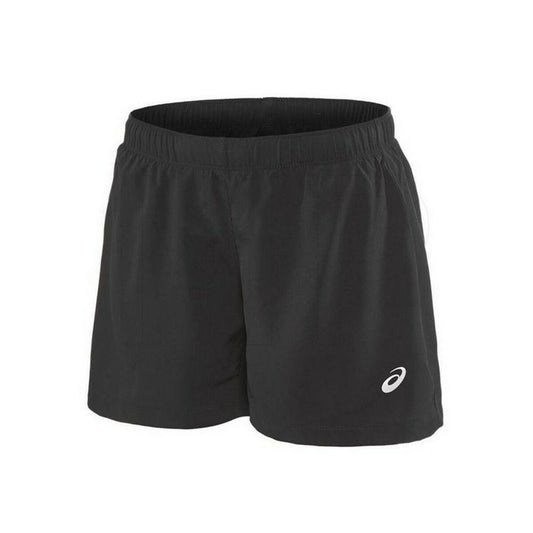 Pantaloncini Sportivi da Donna Asics Silver 4In Nero