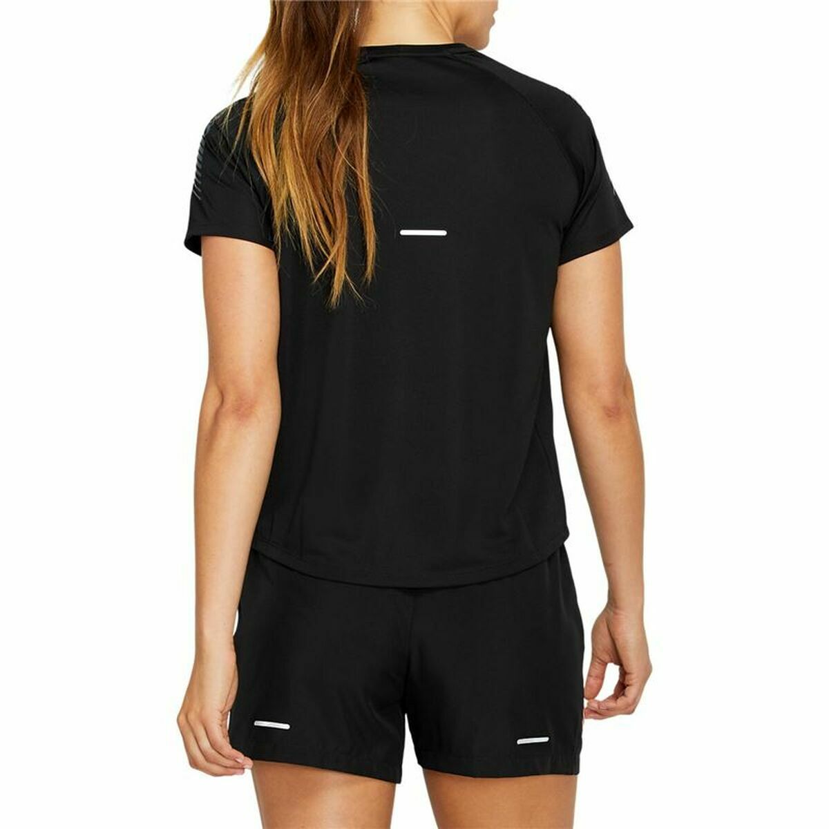 Maglia a Maniche Corte Donna Asics  Icon SS Nero