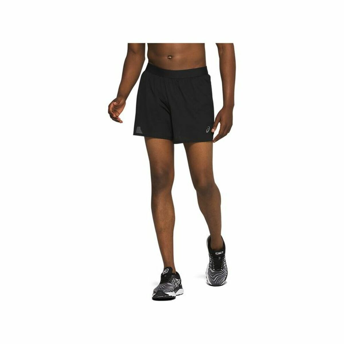 Pantaloni Corti Sportivi da Uomo Asics Ventilate 2-N-1 Nero