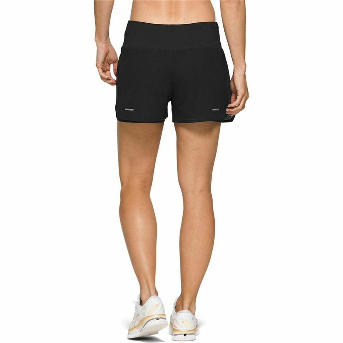 Pantaloncini Sportivi da Donna Asics Ventilate 2-N-1 Nero