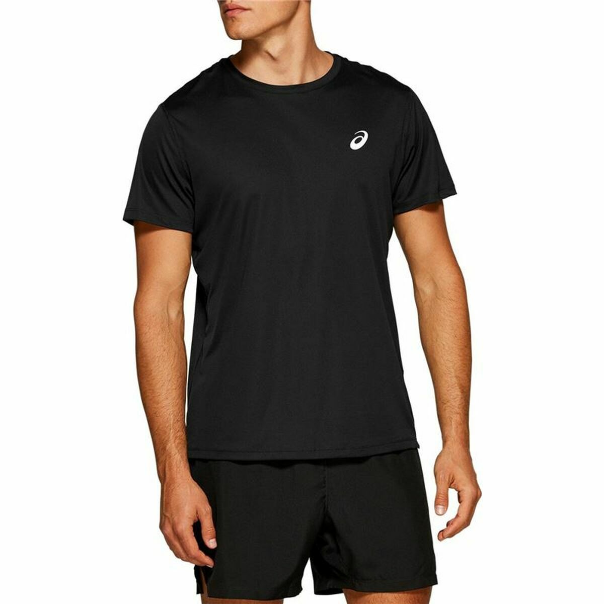 Maglia a Maniche Corte Uomo Asics Core SS Nero