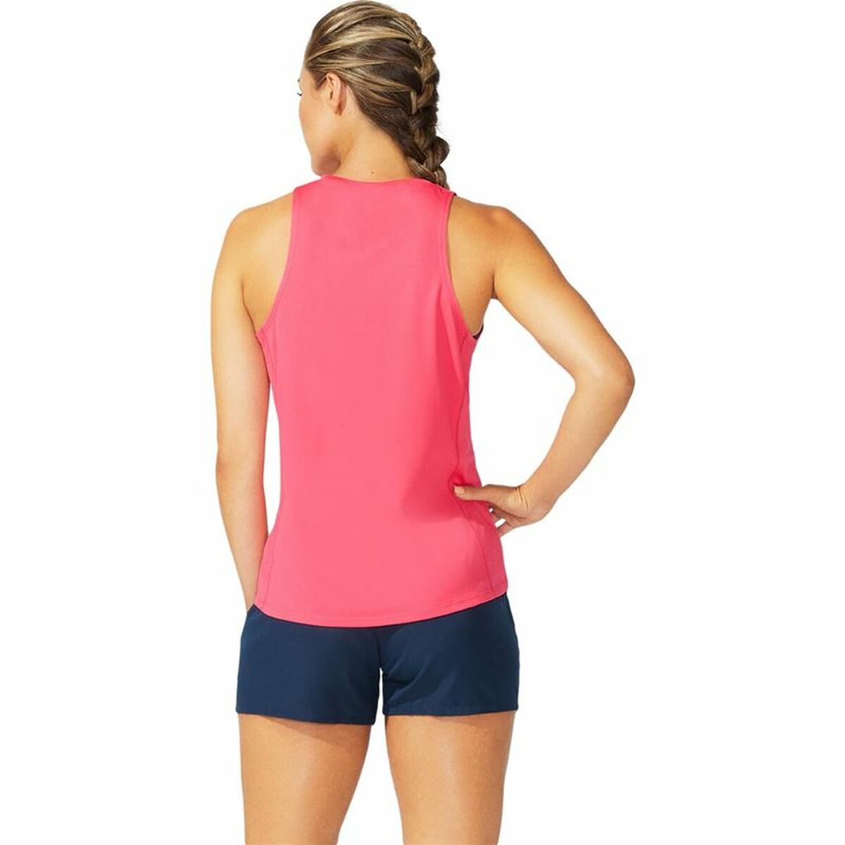 Maglia a Maniche Corte Donna Asics Core Tank Rosa