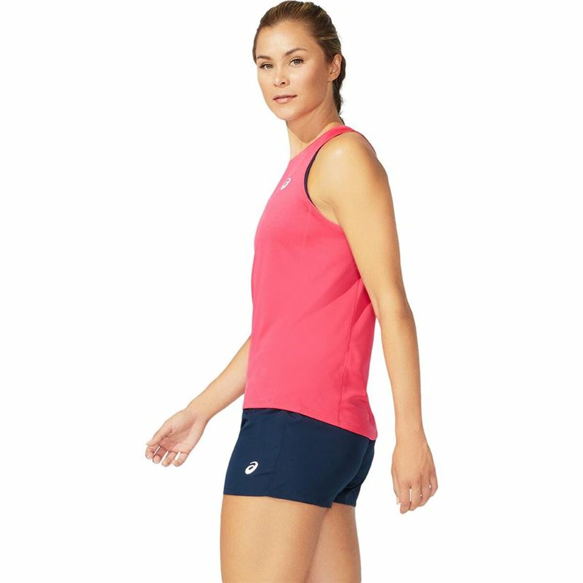 Maglia a Maniche Corte Donna Asics Core Tank Rosa