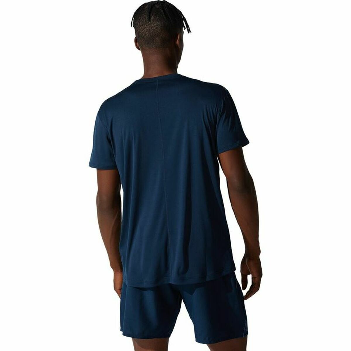 Maglia a Maniche Corte Uomo Asics Core Blu Marino