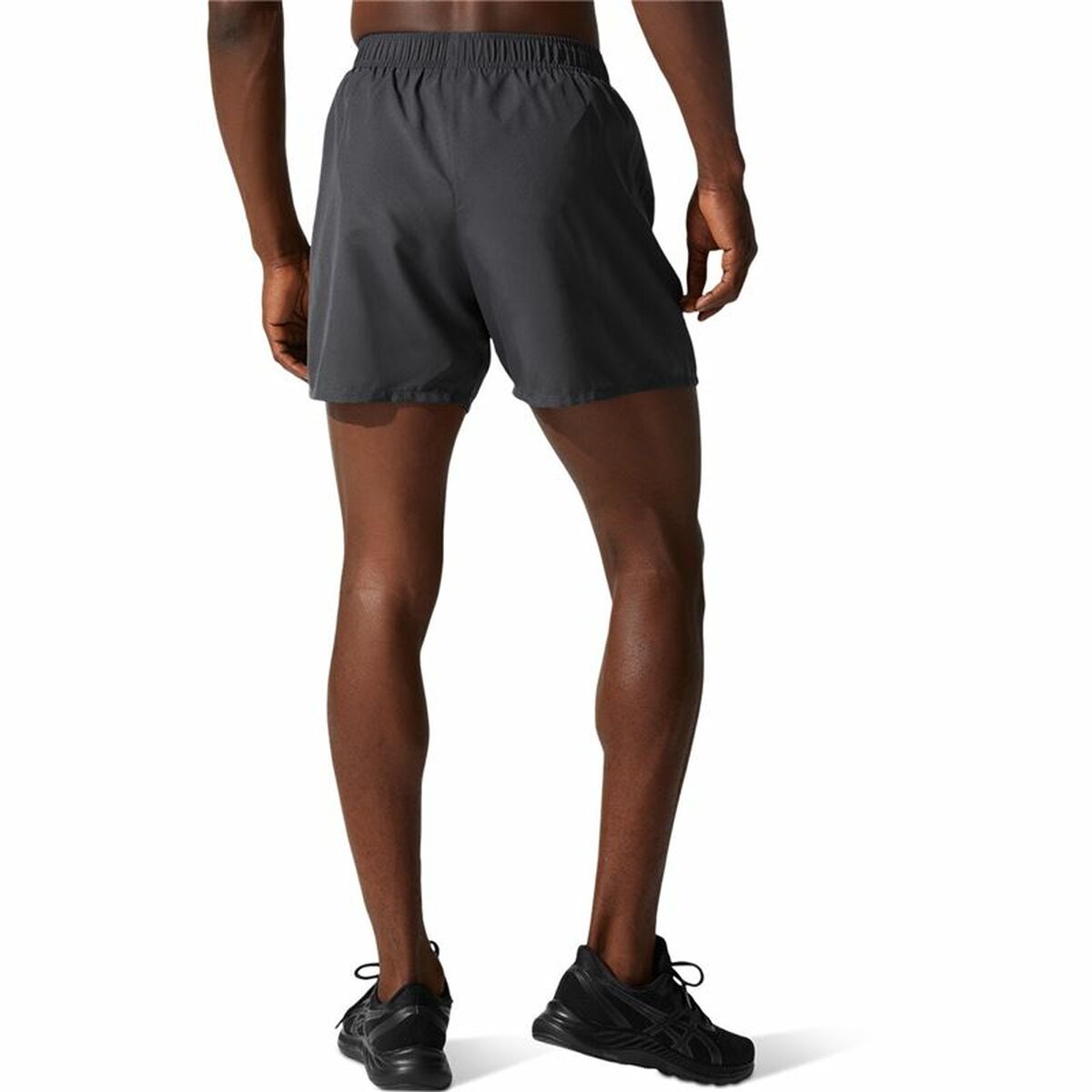 Pantaloni Corti Sportivi da Uomo Asics Core Grigio scuro