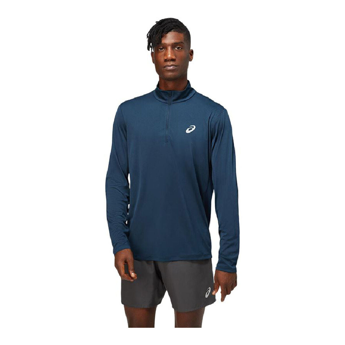 Maglia a Maniche Lunghe Uomo Asics Core LS Azzurro