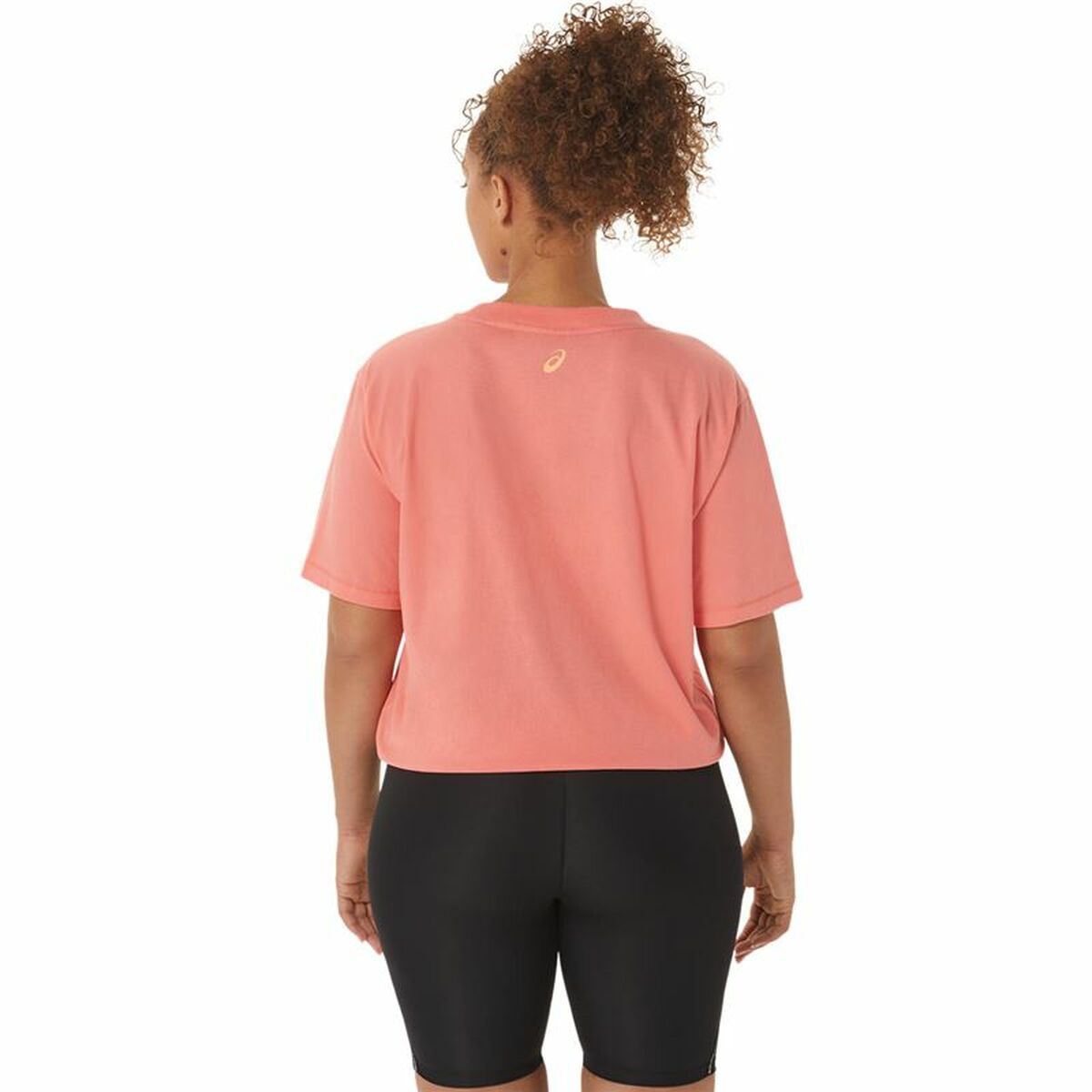 Maglia a Maniche Corte Donna Asics Tiger Rosa