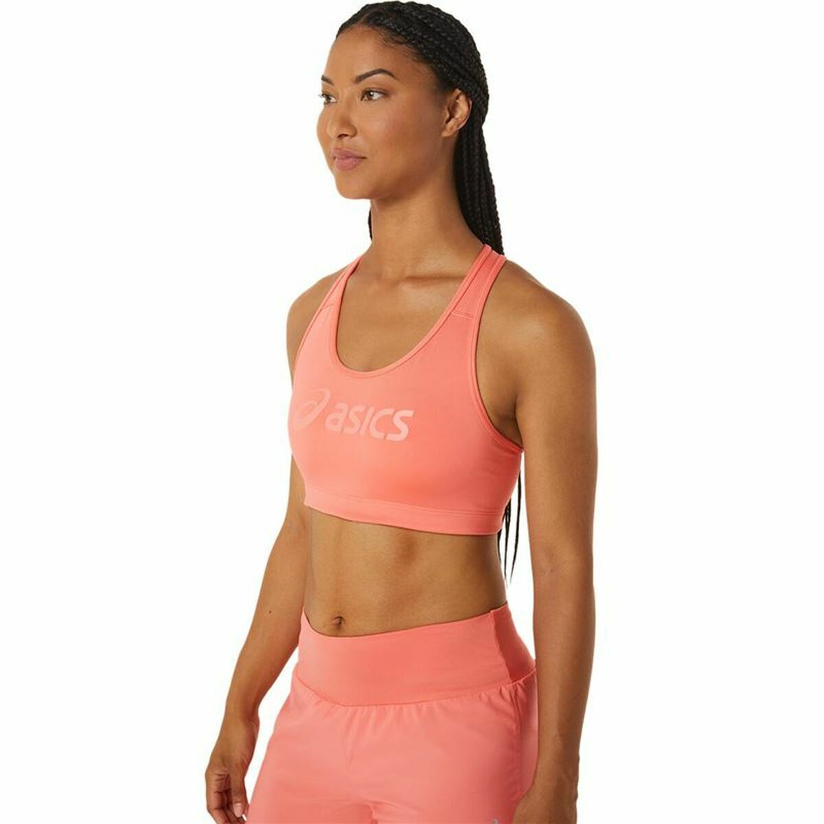 Reggiseno Sportivo Asics Core Logo Rosa