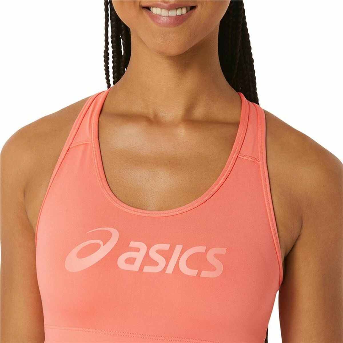 Reggiseno Sportivo Asics Core Logo Rosa