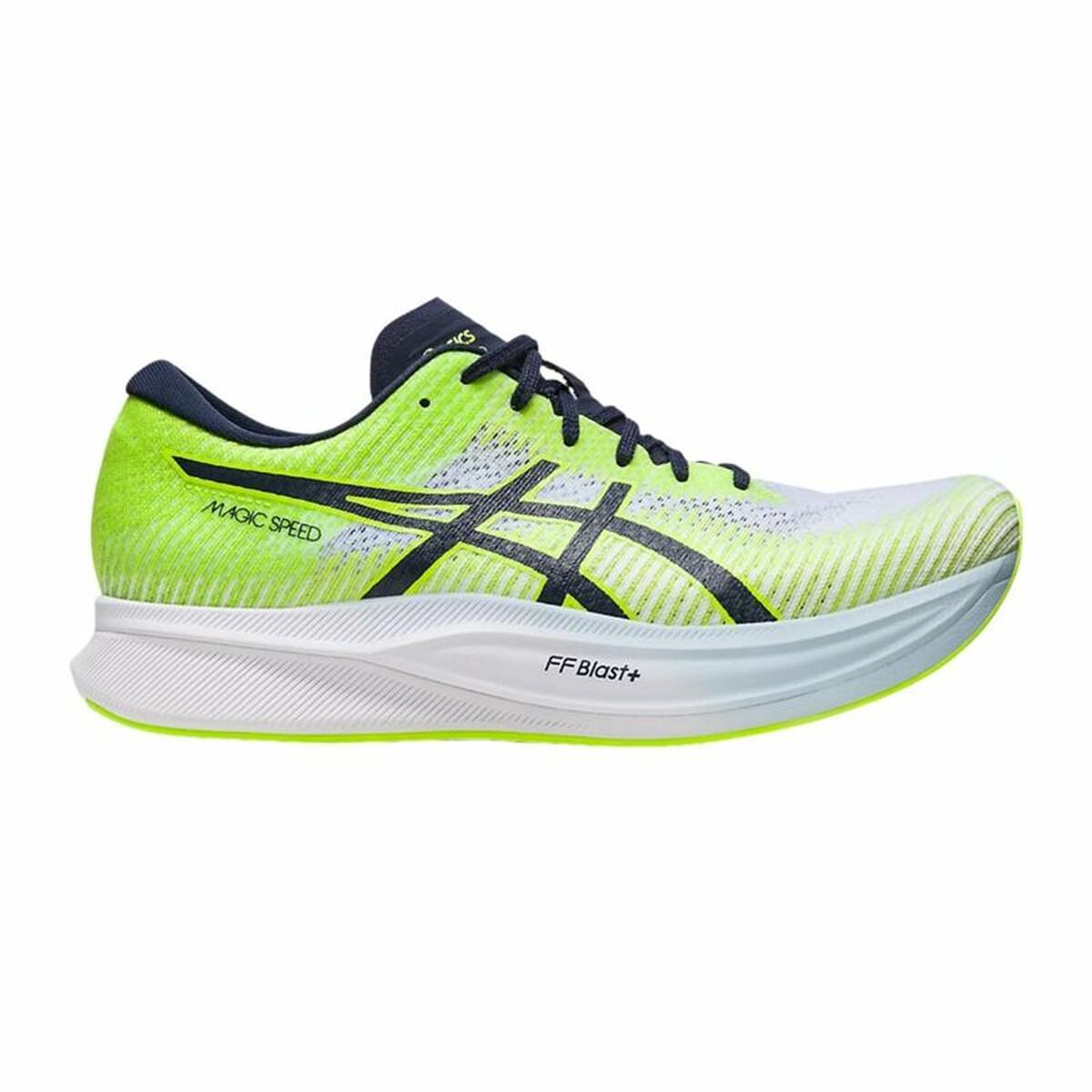 Scarpe da Running per Adulti Asics Magic Speed 2 Verde limone Uomo