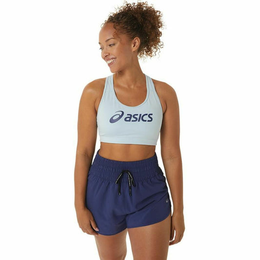 Reggiseno Sportivo Asics Core Logo Azzurro Chiaro