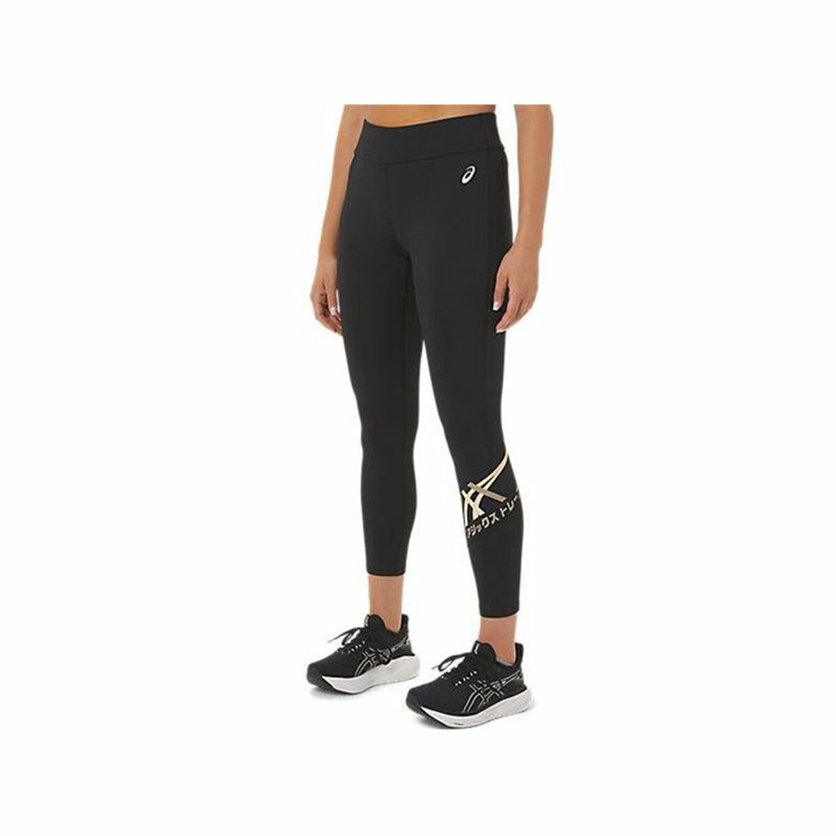 Leggings Sportivo da Donna Asics Tiger 7/8 Nero