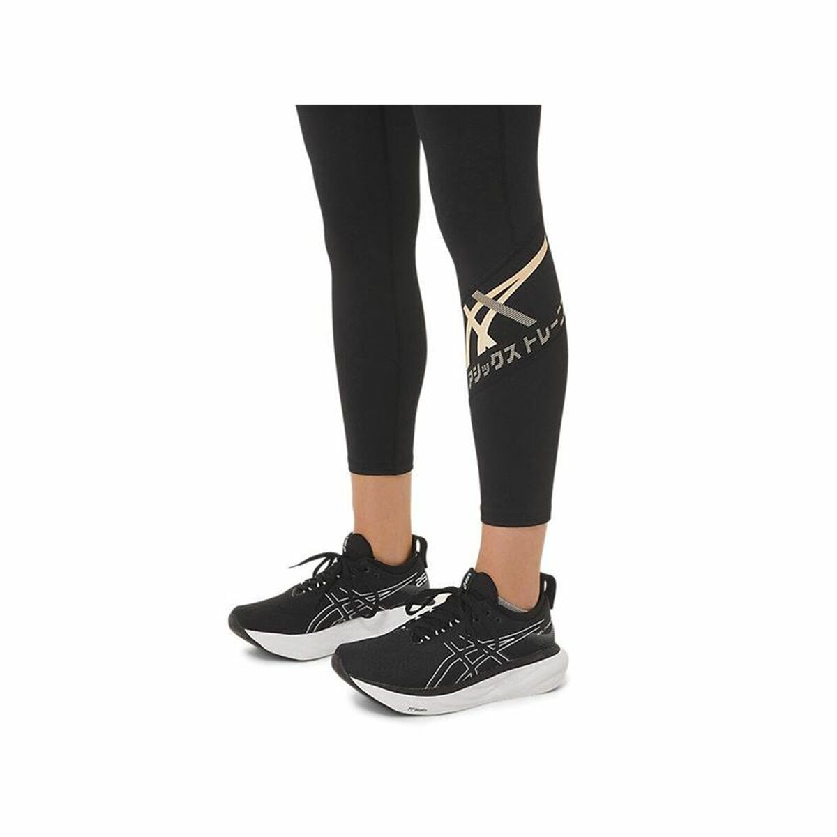 Leggings Sportivo da Donna Asics Tiger 7/8 Nero