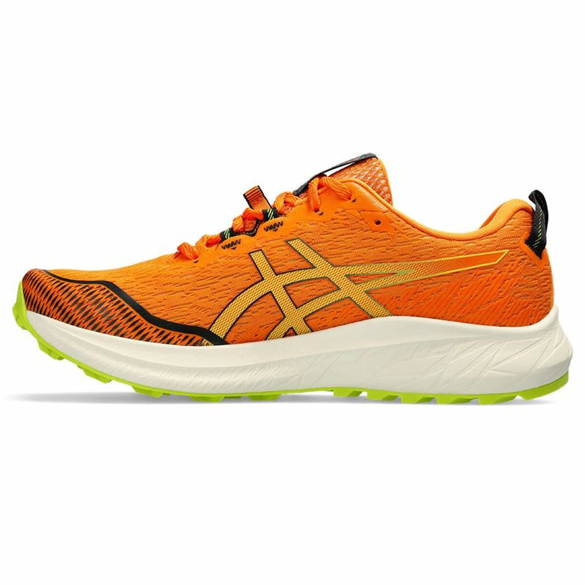 Scarpe da Running per Adulti Asics Fuji Lite 4 Montagna Uomo Arancio