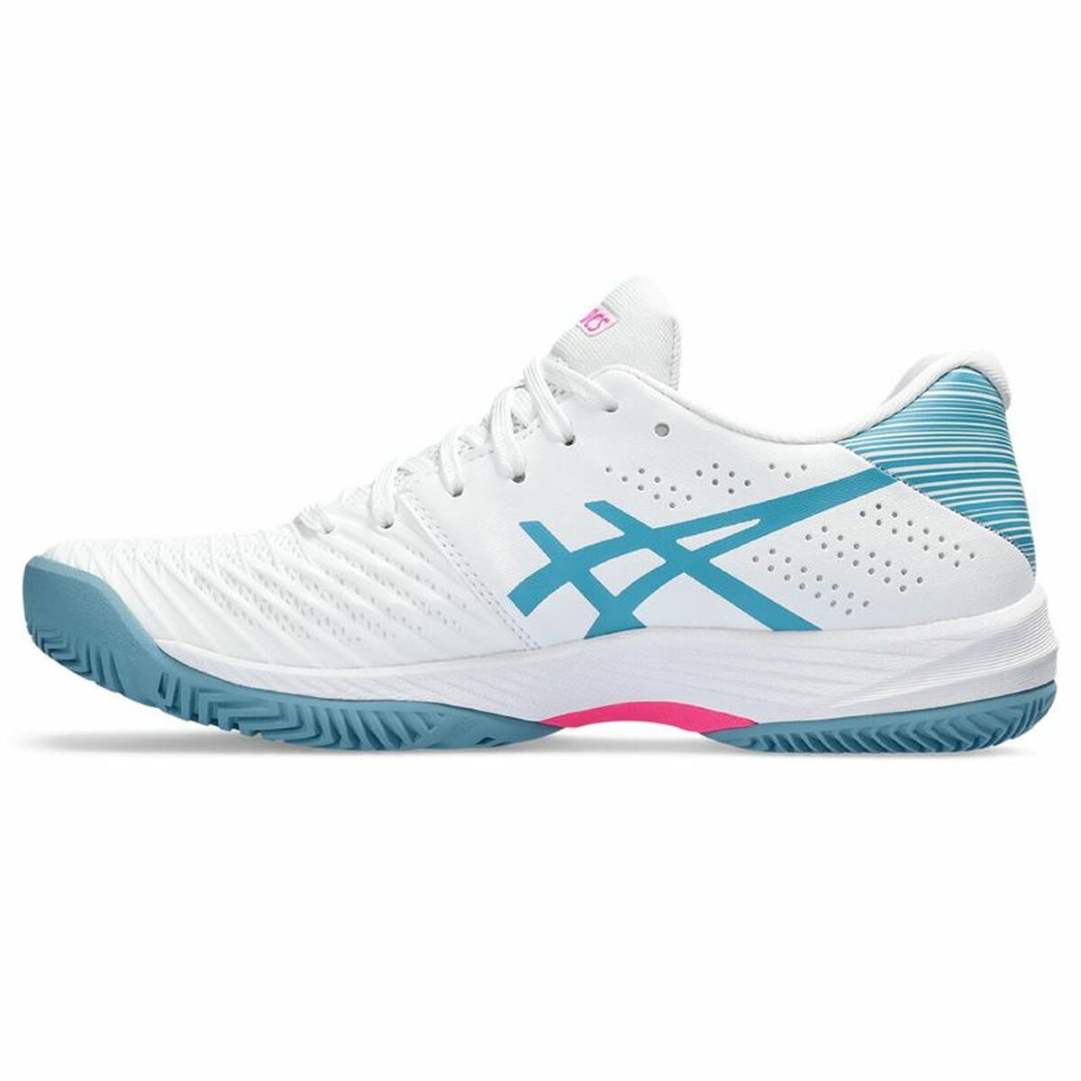 Scarpe da Padel per Adulti Asics Solution Swift Ff Donna Bianco