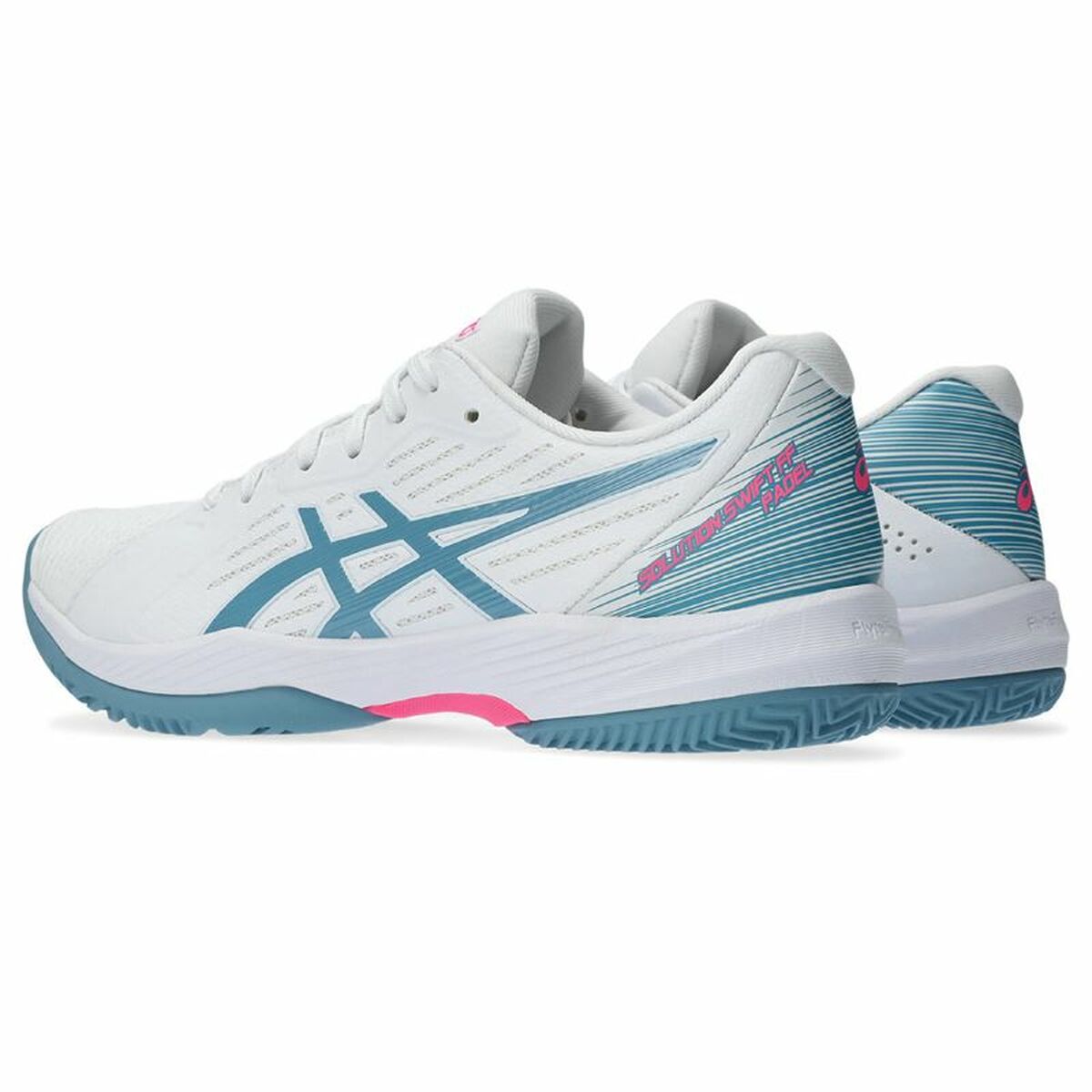 Scarpe da Padel per Adulti Asics Solution Swift Ff Donna Bianco