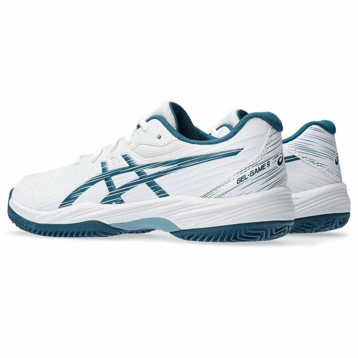 Scarpe da Tennis da Bambino Asics Gel-Game 9 Gs Bianco