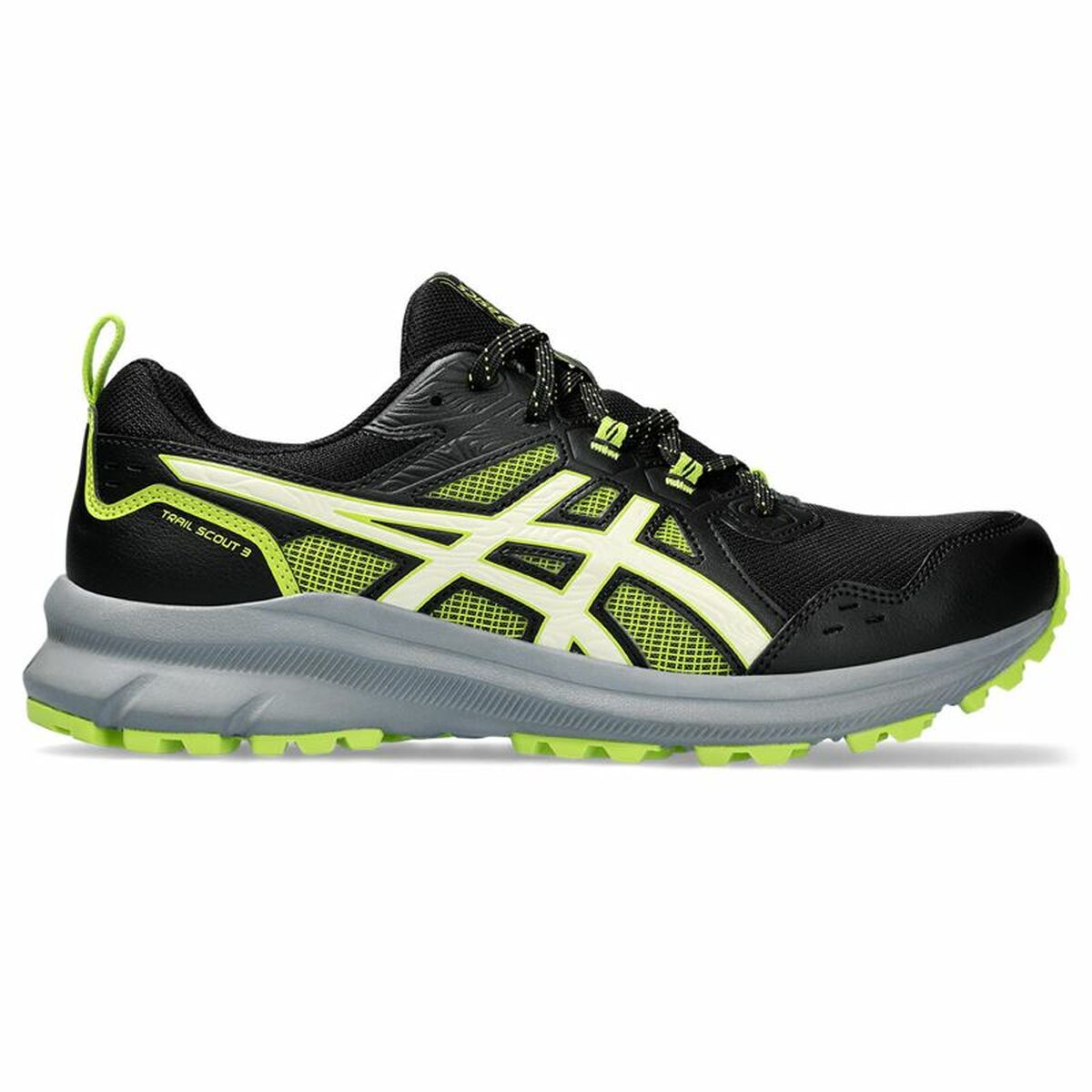 Scarpe da Running per Adulti Asics Scout 3 Montagna Uomo Nero