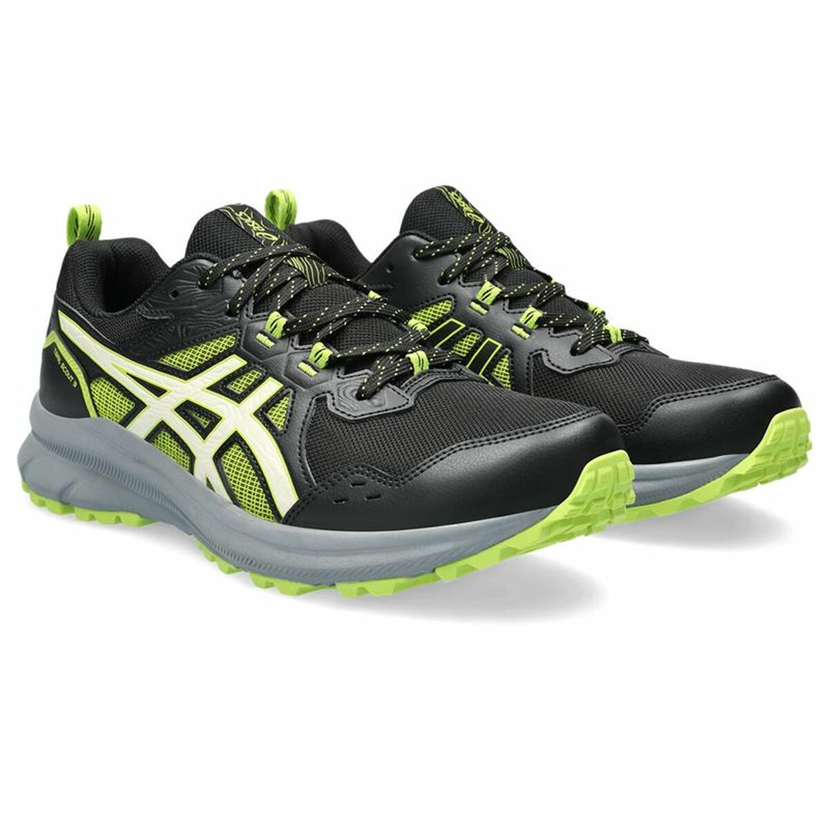 Scarpe da Running per Adulti Asics Scout 3 Montagna Uomo Nero