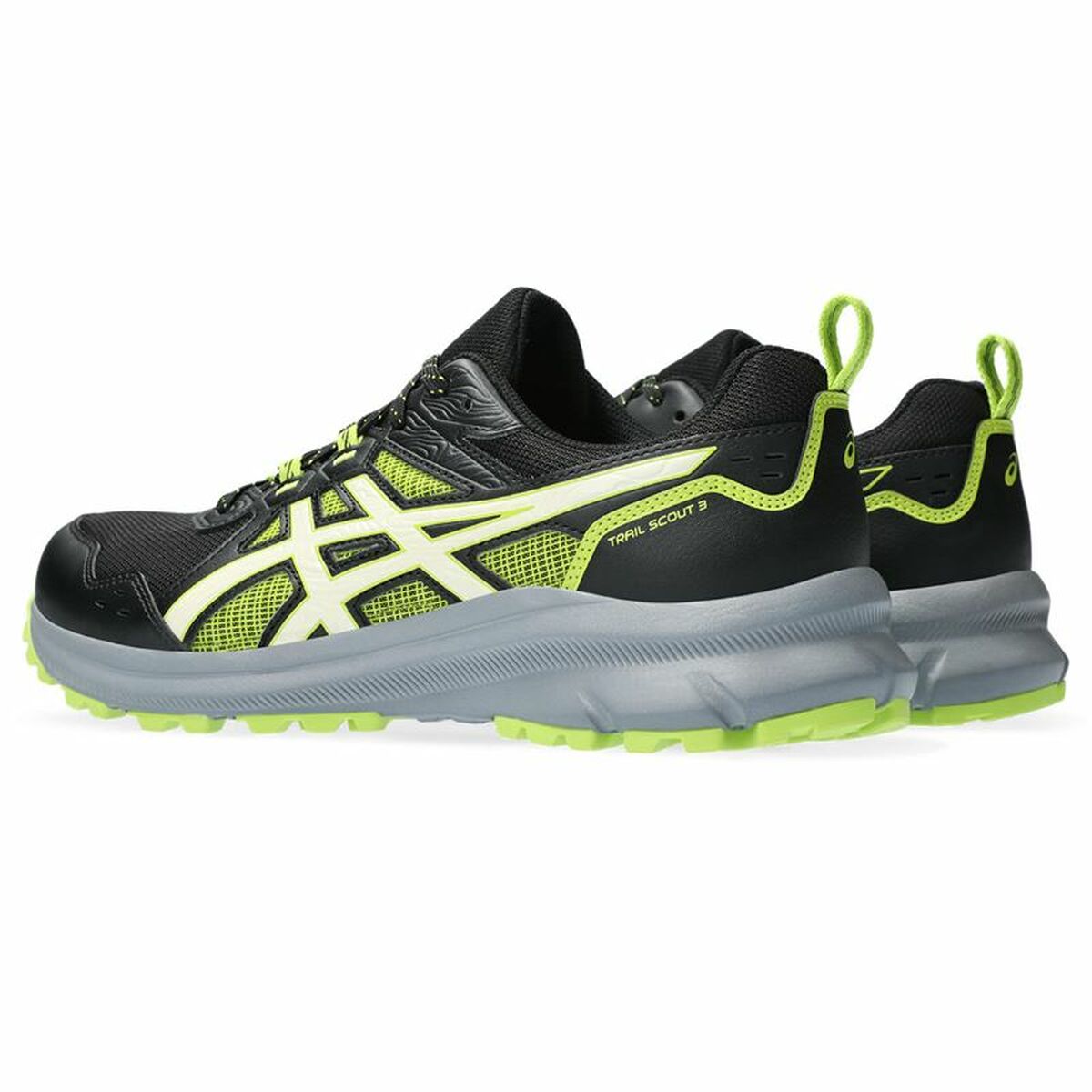 Scarpe da Running per Adulti Asics Scout 3 Montagna Uomo Nero