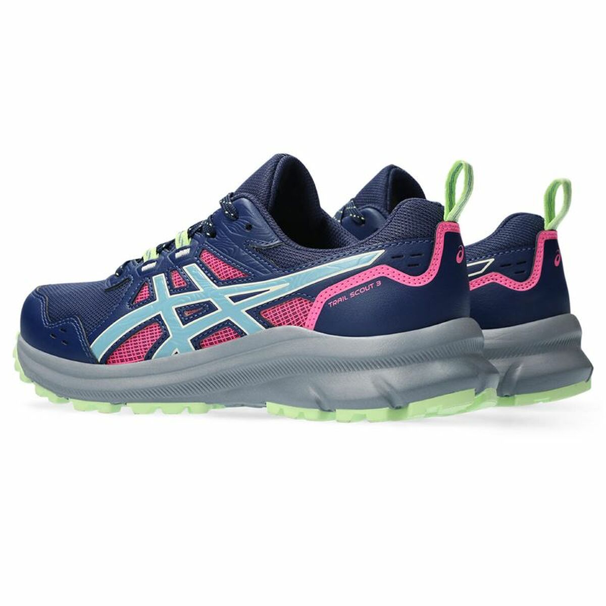 Scarpe da Running per Adulti Asics Scout 3 Montagna Donna Blu scuro