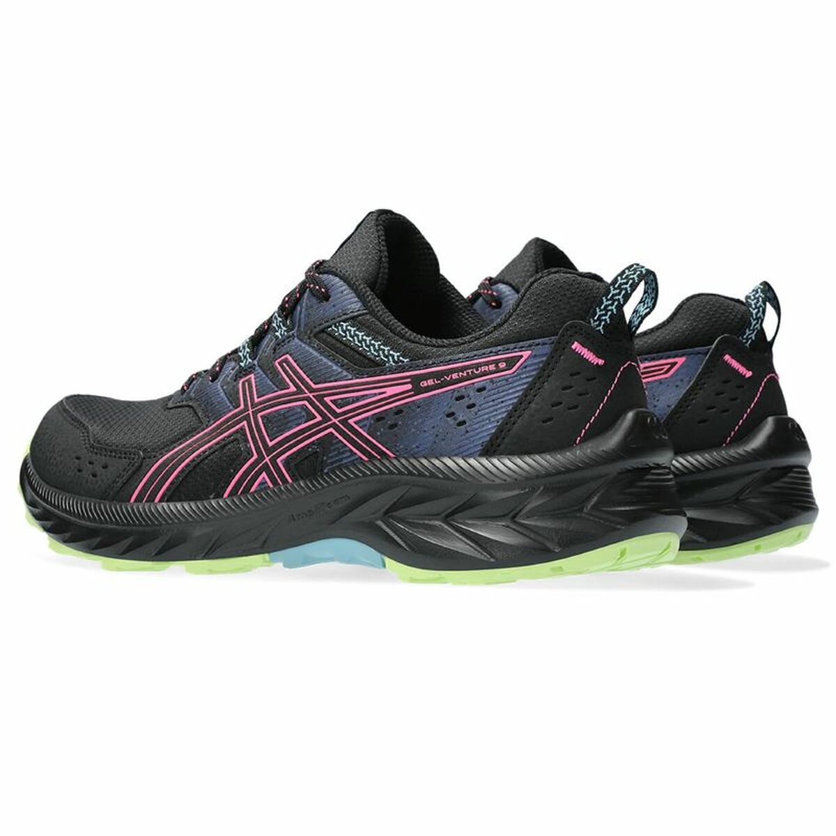 Scarpe da Running per Adulti Asics Gel-Venture 9  Montagna Donna Nero