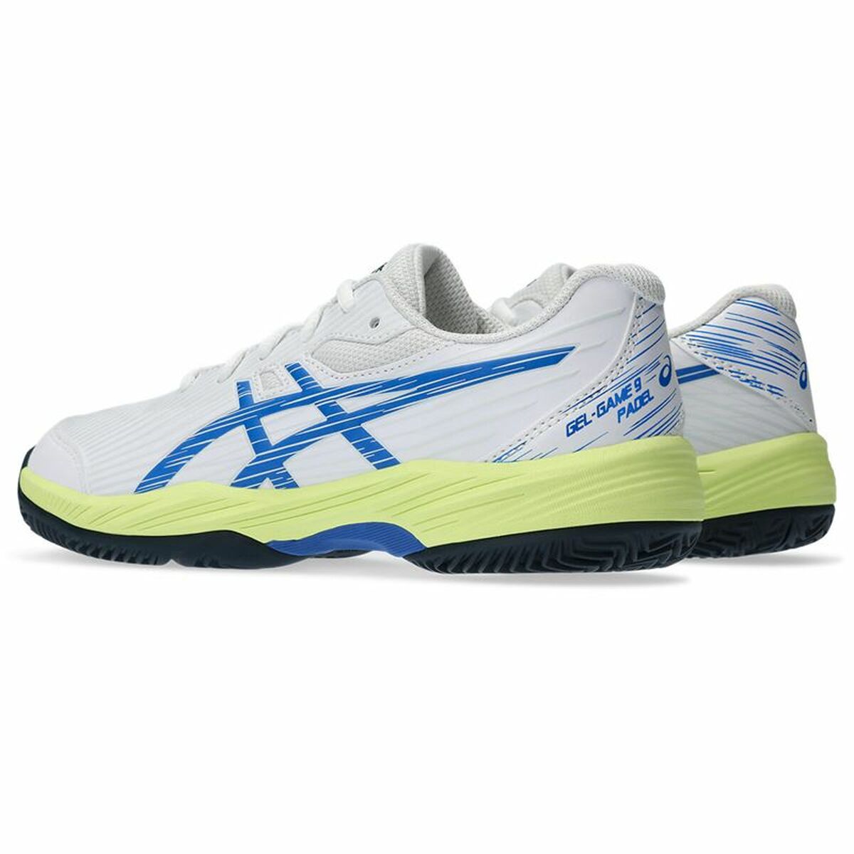 Scarpe da Padel per Bambini Asics  Gel-Game 9  Bianco