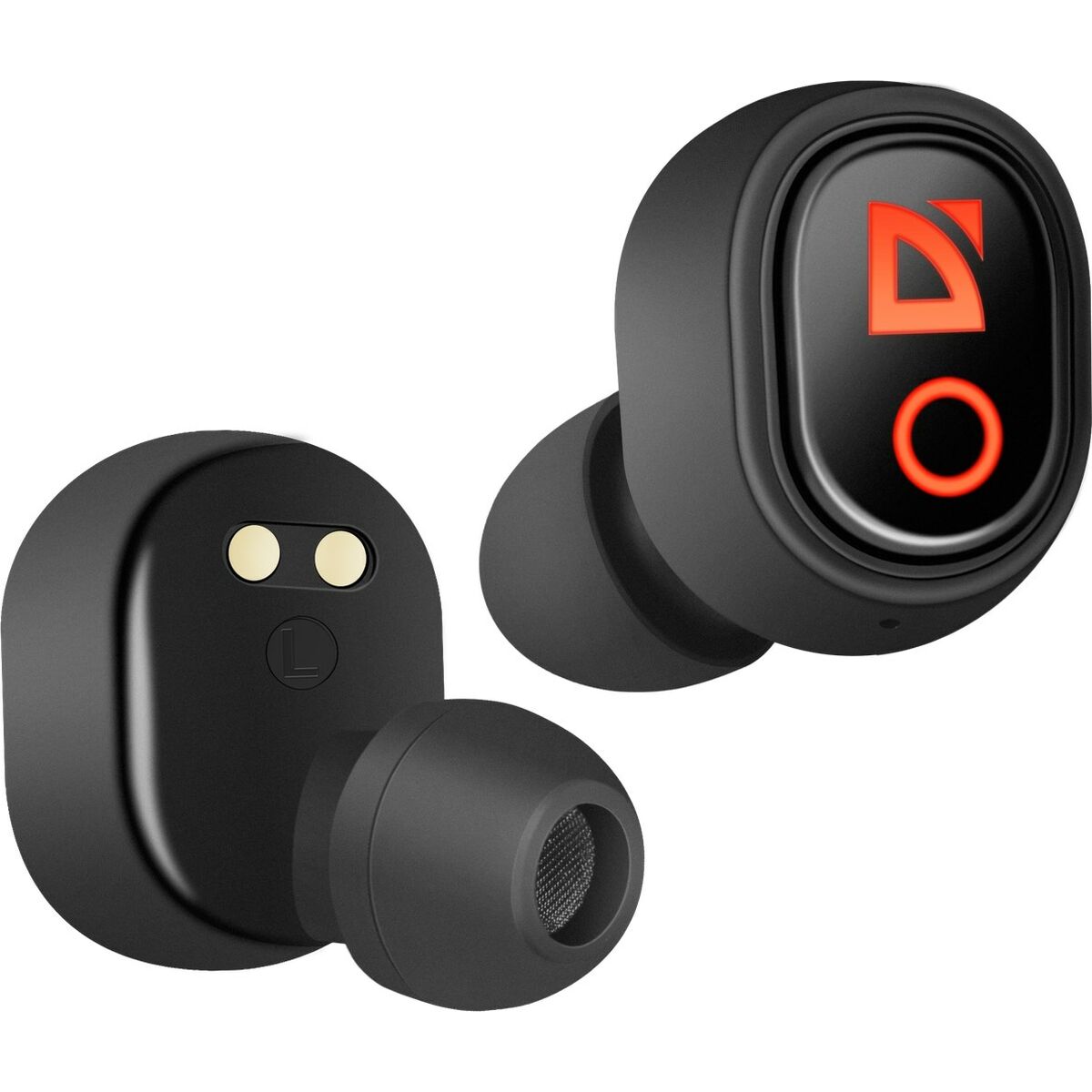 Auricolari in Ear Bluetooth Defender 63639 Nero
