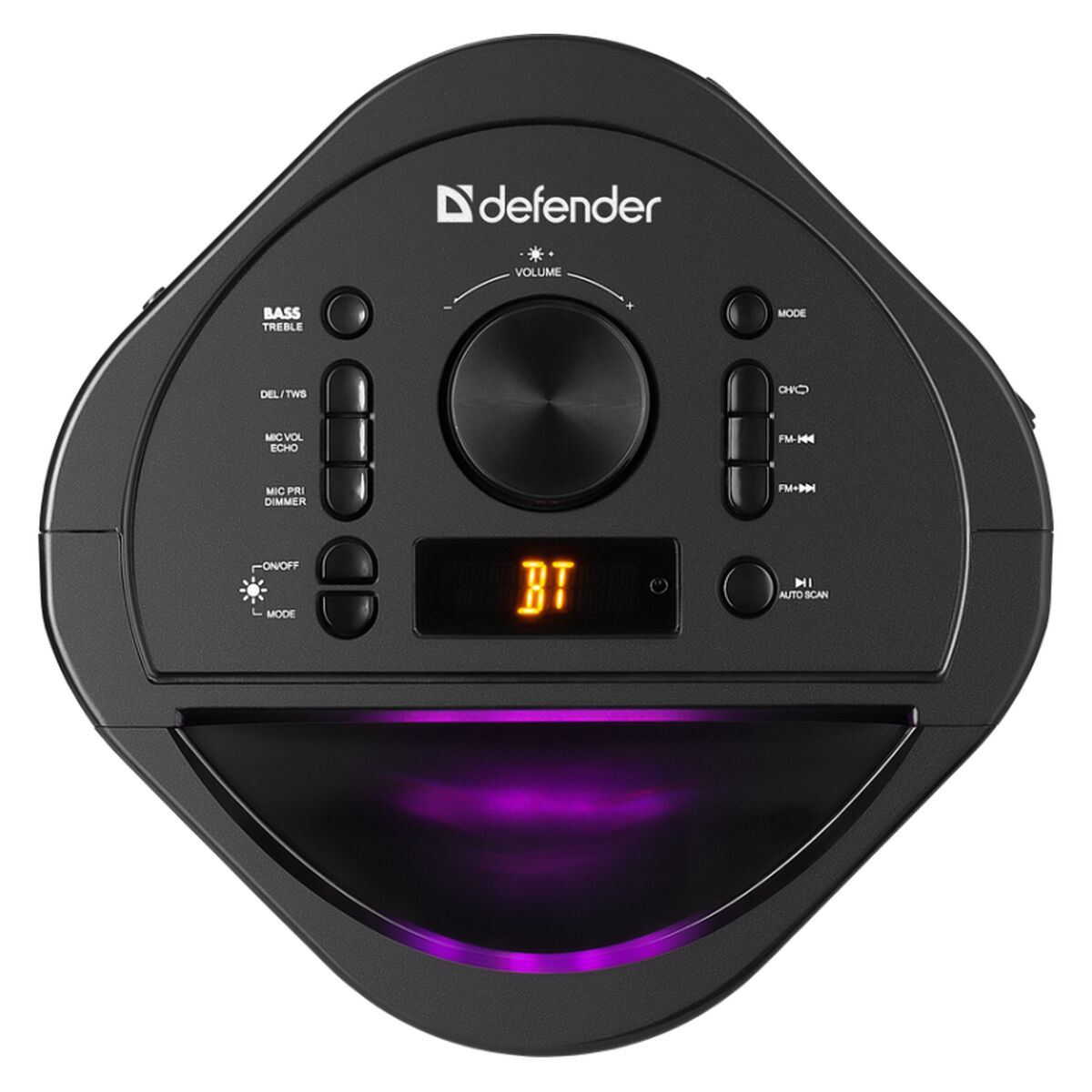 Altoparlante Bluetooth Portatile Defender Boomer 40 Nero 40 W