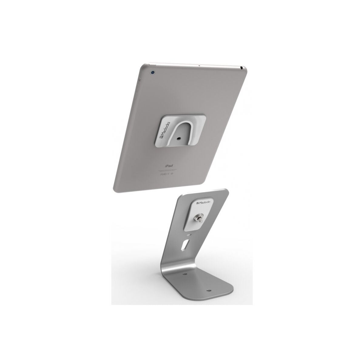 Supporto per Tablet Compulocks HOVERTAB Bianco Argento