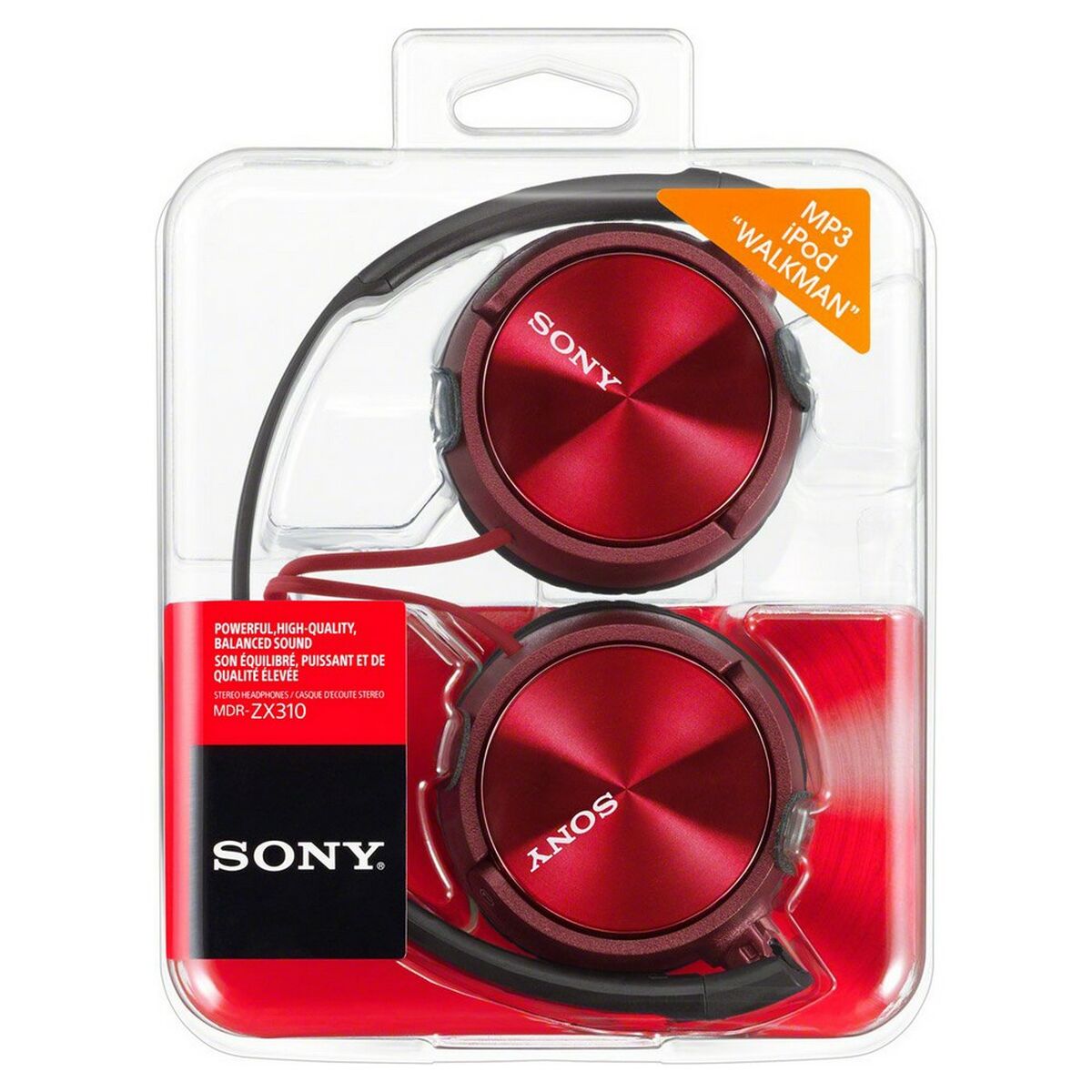 Cuffie Pieghevoli Sony 98 dB Con cavo