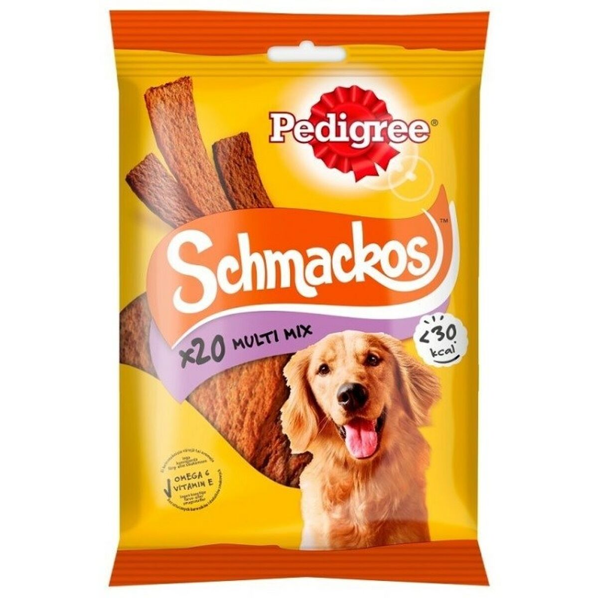 Snack per Cani Pedigree Carne di vitello Agnello Uccelli 144 g