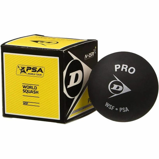 Pallina da Squash Dunlop Revelation Pro Nero Nero/Giallo