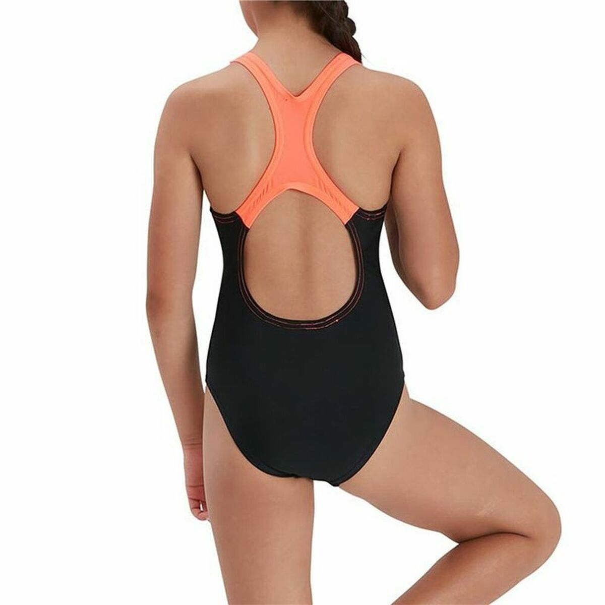 Costume da Bagno Bambina Speedo Medley Logo Medalist Nero