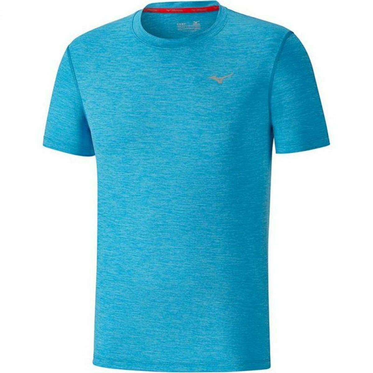 Maglia a Maniche Corte Uomo Mizuno  Impulse  Azzurro Blu cielo