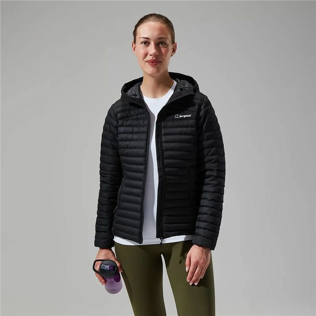 Giacca Sportiva da Donna Berghaus Nula Micro Nero