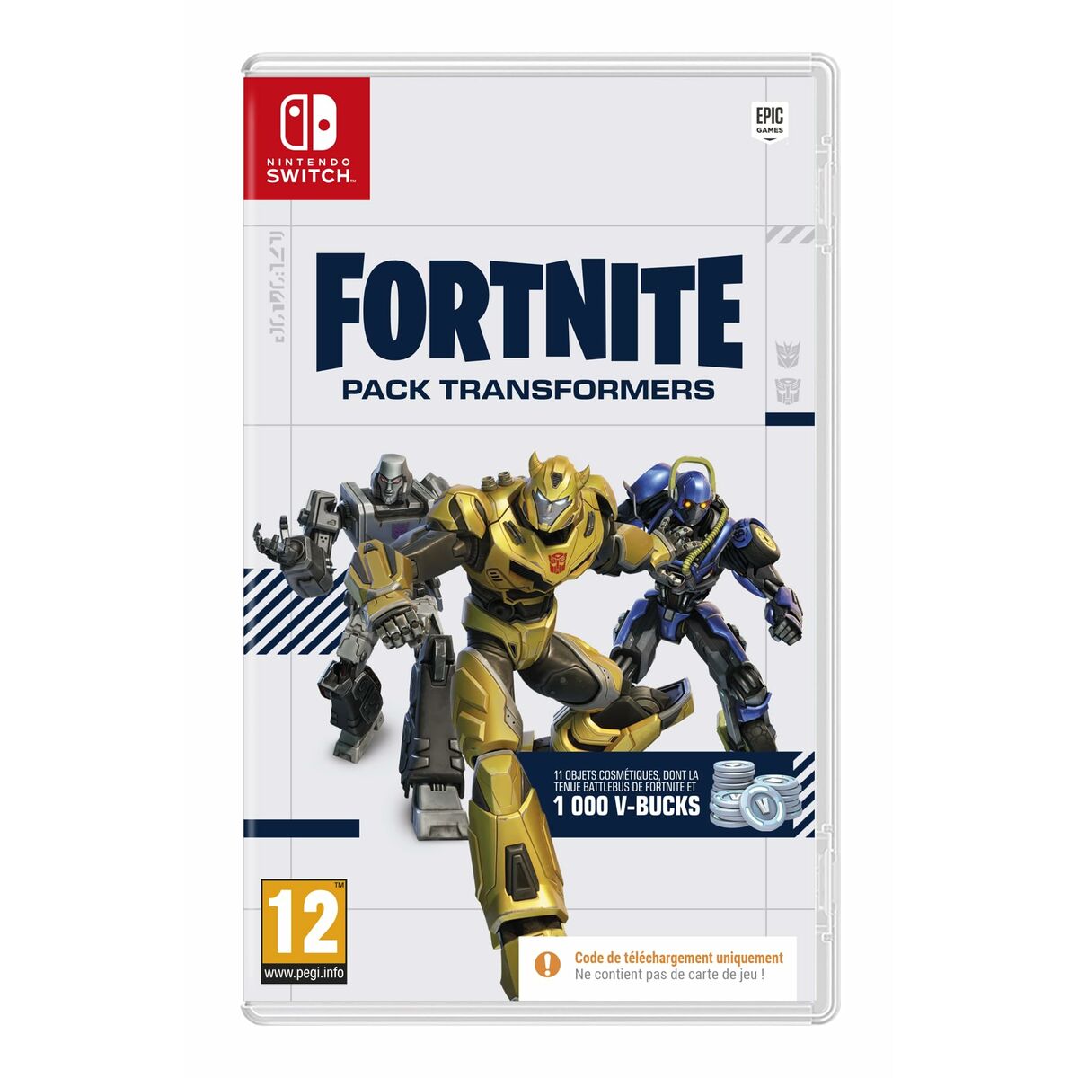 Videogioco per Switch Fortnite Pack Transformers (FR) Codice download