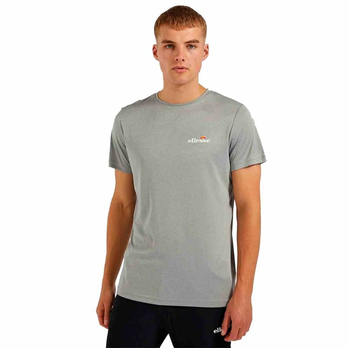 Maglia a Maniche Corte Uomo Ellesse Malbe  Grigio