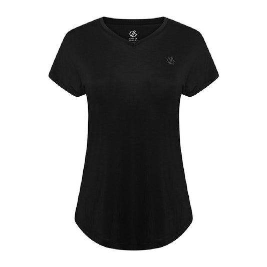 Maglia a Maniche Corte Donna Dare 2b Agleam Nero