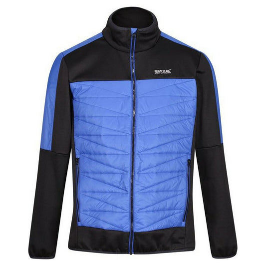 Giacca Sportiva da Uomo Regatta Clumber II Hybrid Insulated Nero Azzurro